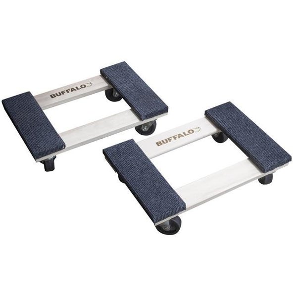 Buffalo Buffalo Tools FDOLLY182 18 in. 1000 Lbs Compact Furniture Dolly - 2 Pack FDOLLY182